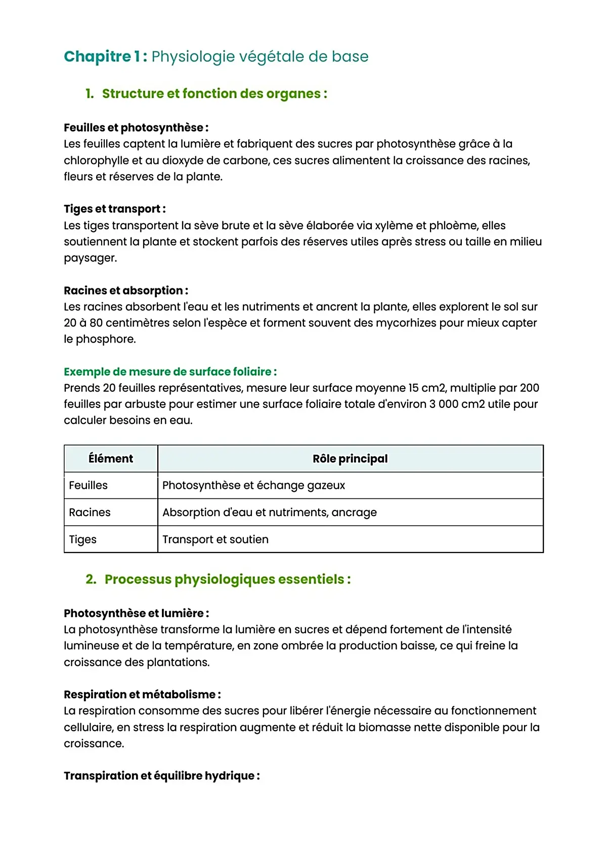 Example Fiche de Révision BP Paysagers